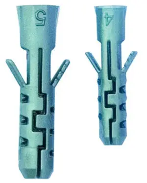 Ø 4 mm. rawplugs 1000 stk. 