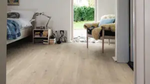 Haro laminatgulv Aqua - Plankegulv, Eg Contura stengrå