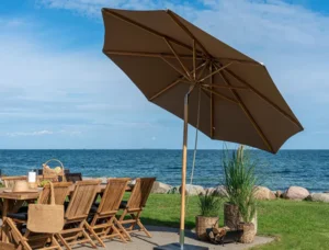 Austin Parasol, Sandfarvet med tilt - UDSOLGT TIL UGE 1/2027.