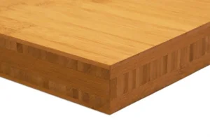 40 mm bambusplade - Plain pressed, Caramel 70x300 cm.