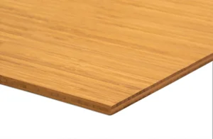 7 mm bambusplade - Side pressed, Caramel