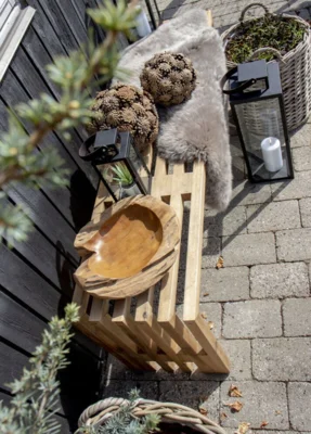 Rio skål i teak