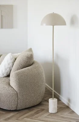 Sheffield Gulvlampe i marmor og metal - UDSOLGT TIL UGE 44