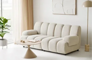 Taza modulsoft, sandfarvet 2,5 personers sofa