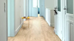 3 stavs parketgulv - Eg Lys hvid lak - RESTPARTI