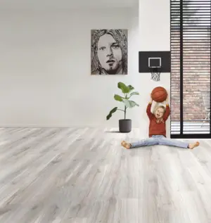 Vinylgulv - Supreme Pristine Oak - REST 470X400 CM.