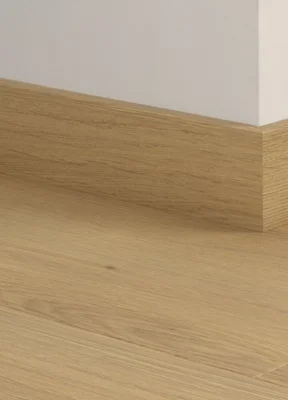 Fodpanel til laminatgulv - Romantic Light Grey Oak, INGEN RETURRET! 