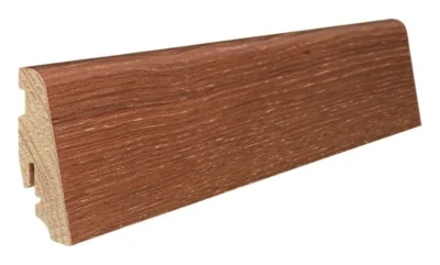 Fodpanel til trægulv, 19 x 58 mm. mat lak