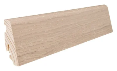 Fodpanel til trægulv, 19 x 58 mm. mat lak