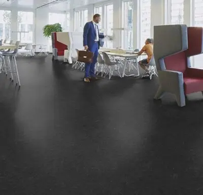 Linoleum Marmoleum Concrete - Black Hole