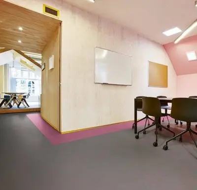 Marmoleum  Concrete - Purple Shimmer