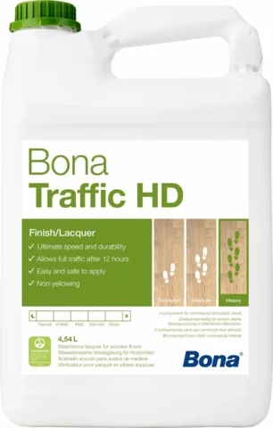 Bona Traffic HD Silkemat, Glans 45 - inkl. hærder