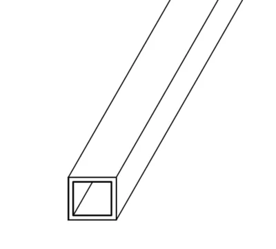 PVC rør til LED 200 cm.