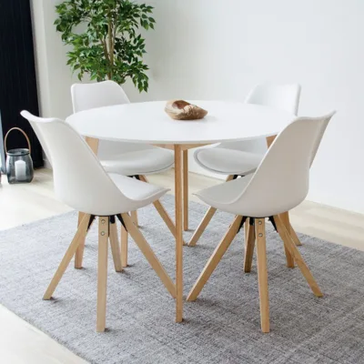 Spisebord Vojens, Rundt Ø105 cm.