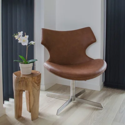 Rose Teak Taburet