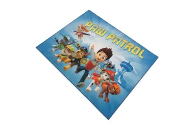 Børnetæppe - Paw Patrol On the Roll - RESTSALG