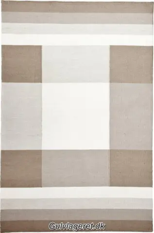 Congo offwhite- Kelim tæppe - REST 140X200 CM
