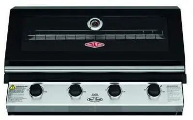 BeefEater - Discovery 1200E, 4 brænder, Uden understel 
