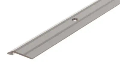 Overgangsprofil, 2-5 mm. m/næb mat alu. Midthullet 