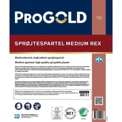 Progold Sprøjtespartel, Medium Rex