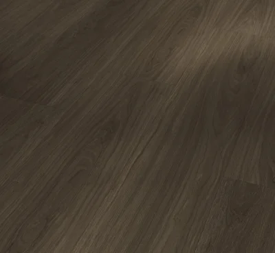 Parador Vinyl Classic 2025 Plank - Eg Oxford mørkebrun, Børstet struktur 