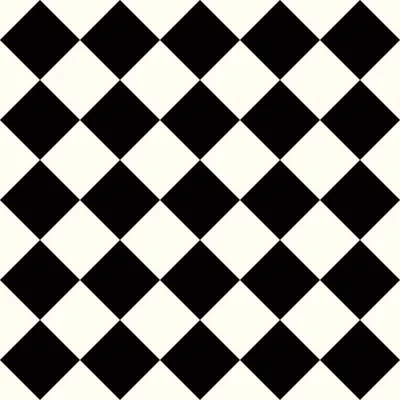 Artifact Vinylgulv - York Harlequin sort/hvid