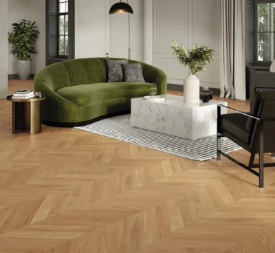 Parador Sildeben Trendtime 10 - Chevron 45°, Eg Natur mat lak 
