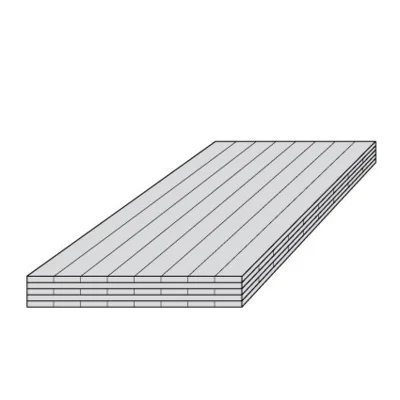 20 mm bambusplade - Plain pressed, Caramel 122x244 cm.