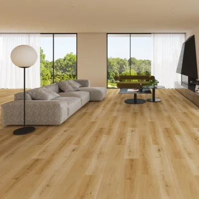 LVT Unika m. korkbagside, Lys natur 185