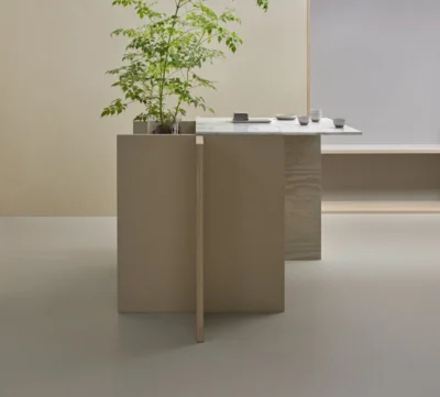 Bordlinoleum - Forbo Furniture Desktop Macadamia