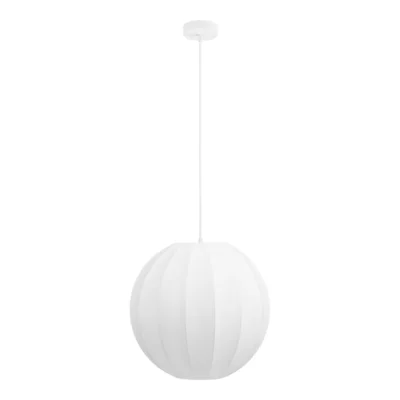 Loftlampe Coventry hvid - højde 37 cm.