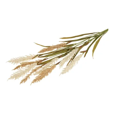Deko Græs i farverne beige og sand.