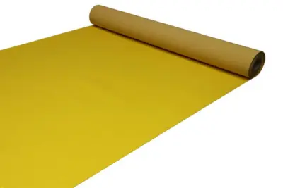 Messetæppe - Gul Løber i nålefilt - REST 270X200 CM.