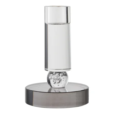 Lysestage i glas