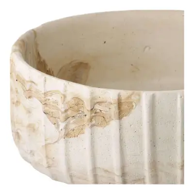 Vase, Cementi farven brun/beige