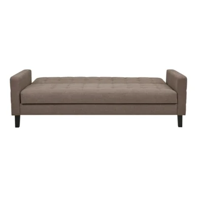 Milton Sovesofa, brun med sorte ben