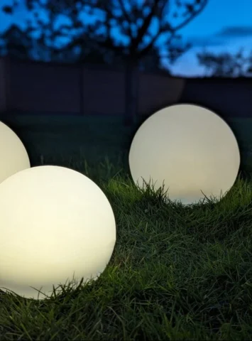 Lifton, LED lampe og integreret solcelle, sæt á 3 stks.