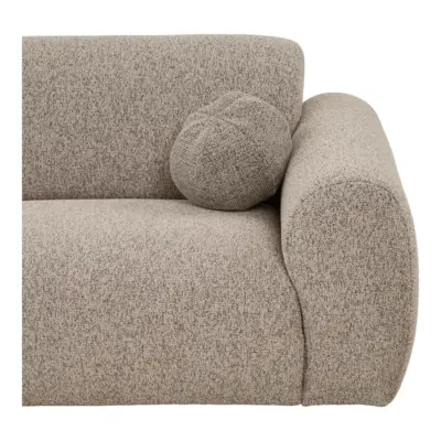 Clyde Loungesofa, Sten-grå venstrevendt og med 2 puder