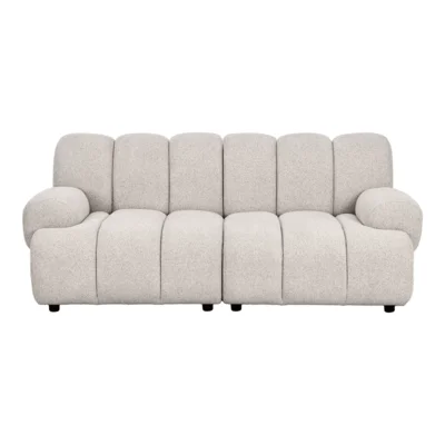 Taza modulsoft, sandfarvet 2,5 personers sofa