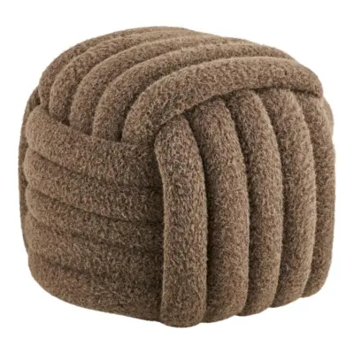 Napier Puf, Smart og brun i polyester