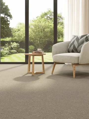 Turbo Bouclé gulvtæppe Beige - REST 455X400 CM.