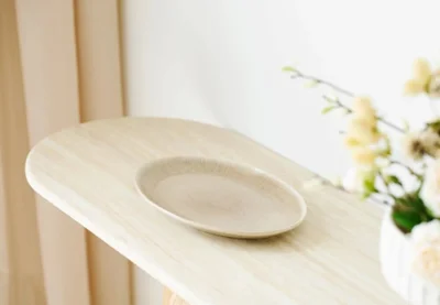 Larvik Konsol, granit/askefiner, natur/off white
