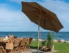 Austin Parasol, Sandfarvet med tilt - UDSOLGT TIL UGE 1/2027.