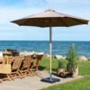 Austin Parasol, Sandfarvet med tilt - UDSOLGT TIL UGE 1/2027.