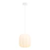 Loftlampe Coventry hvid - højde 26 cm.