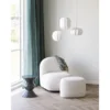 Loftlampe Coventry hvid - højde 22 cm.