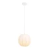 Loftlampe Coventry hvid - højde 22 cm.