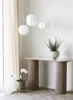 Loftlampe Coventry hvid - højde 15,5 cm.