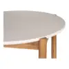 Terracina Spisebord, akacie/terrazzo narurfarvet