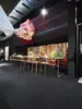 Sort Messetæppe med riller og skumbagside - REST 375X200 CM.